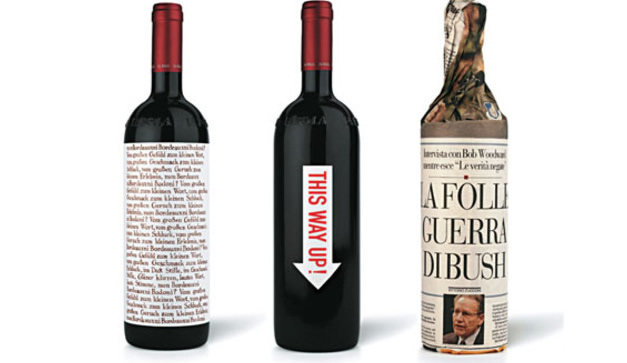 Las etiquetas dicen mucho de los vinos, algunas veces hasta de su personalidad
