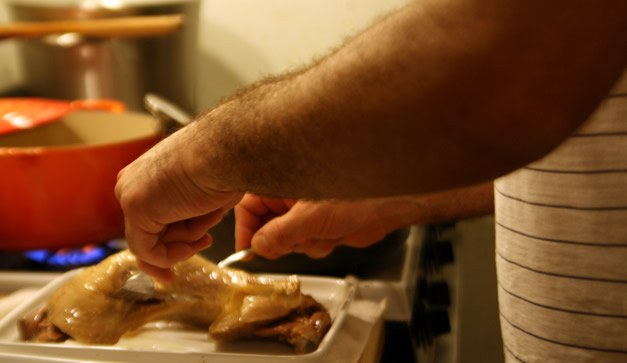 La cocina tambi�n es un trabajo rudo