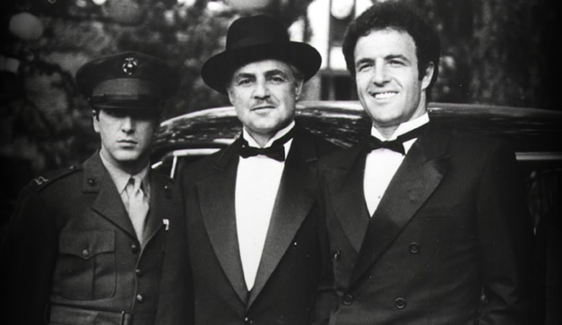El Padrino y sus dos hijos. El otro es un in�til.