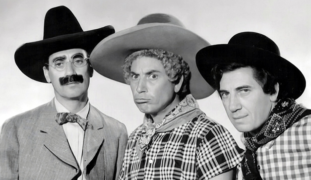 Los tres amigos...