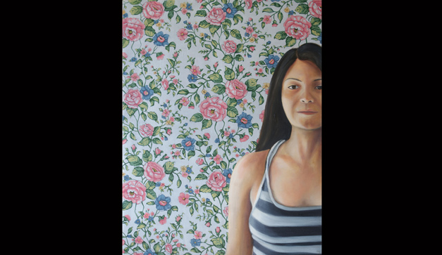 �ngela Flora, Liliana Ang, 2010, 2011, �leo sobre tela, 90 x 70 cm