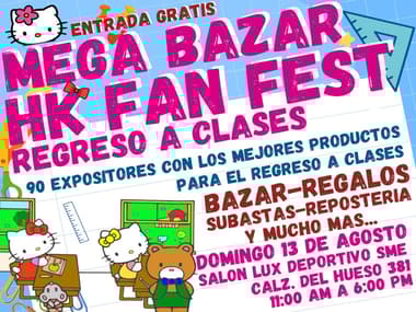Mega Bazar de Hello Kitty