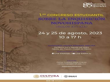 1er Congreso Estudiantil Sobre la Inquisición Novohispana