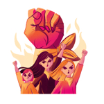 Las del Aquelarre Feminista